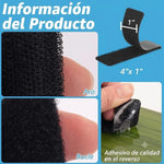 Cinta Adhesiva de Gancho y Bucle Resistente