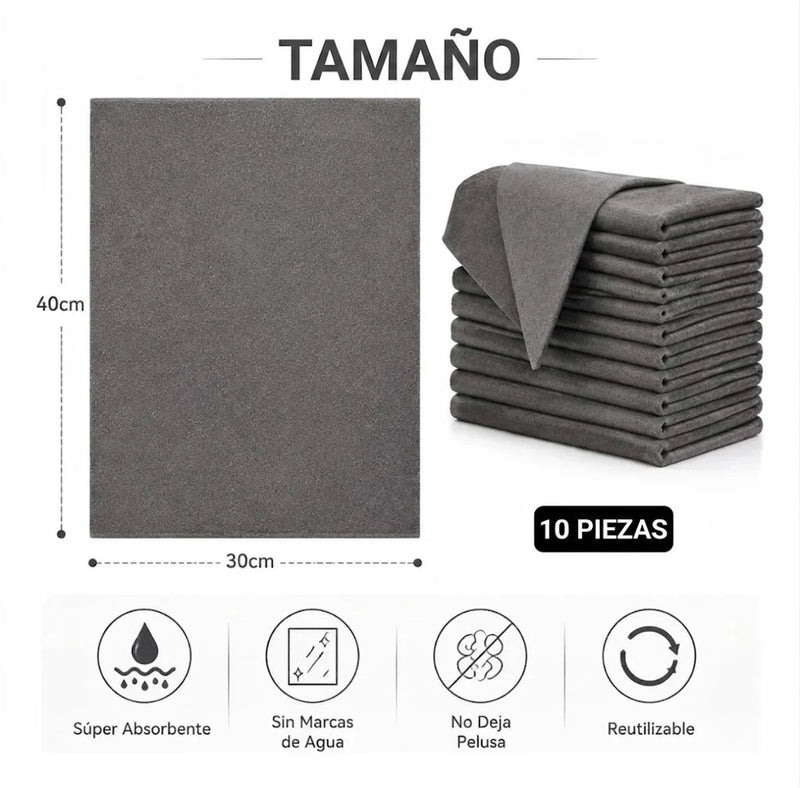 Paños de limpieza mágico