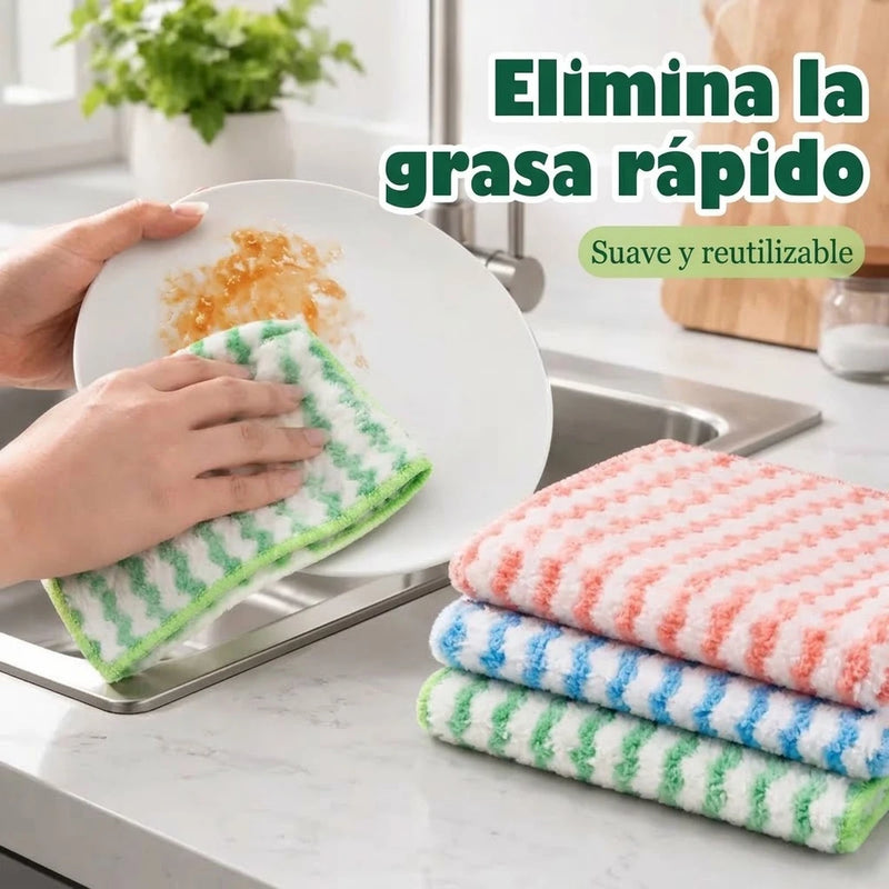 Paño de Limpieza de Microfibra
