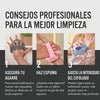 DermaClean - Esponja corporal antimicrobiana de silicona
