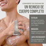 DermaClean - Esponja corporal antimicrobiana de silicona